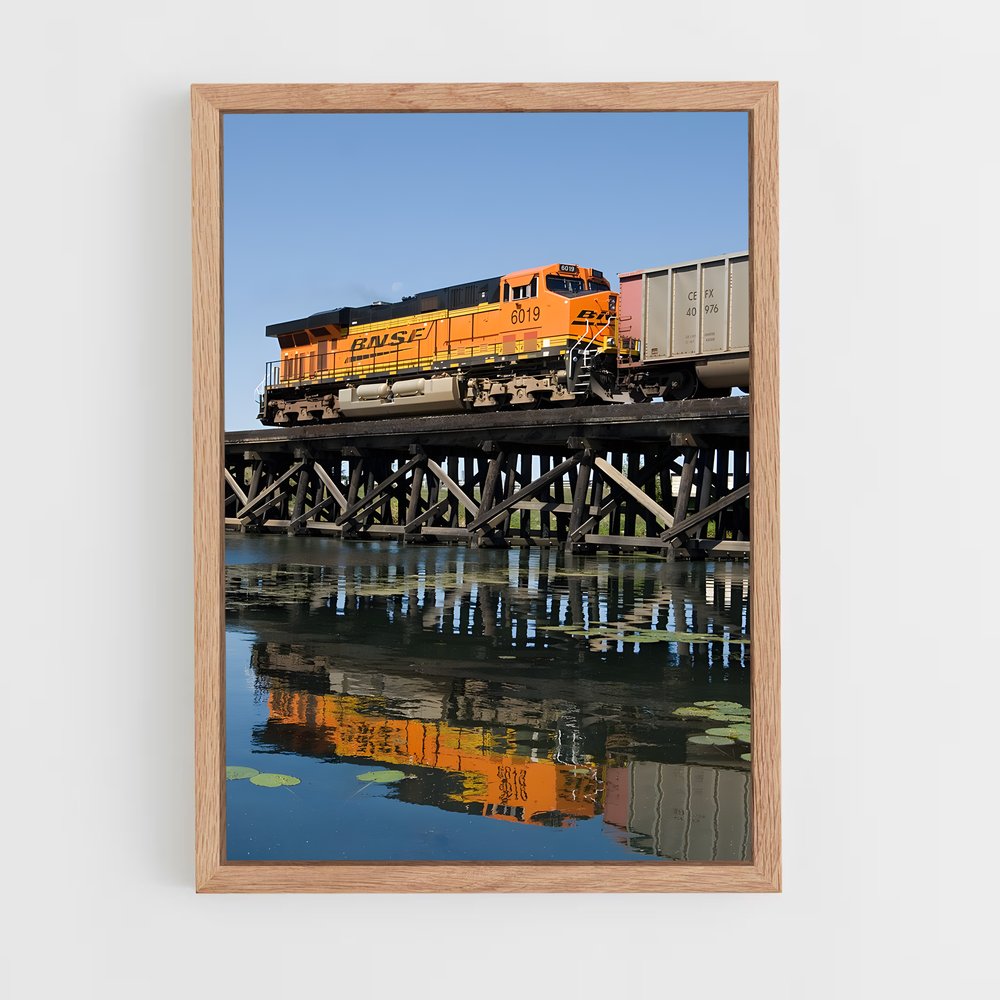 ap-bnsf railway-10 cadre Bois clair