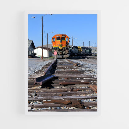 ap-bnsf railway-9 cadre Blanc