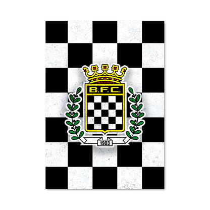 Poster Boavista en Noir et Jaune