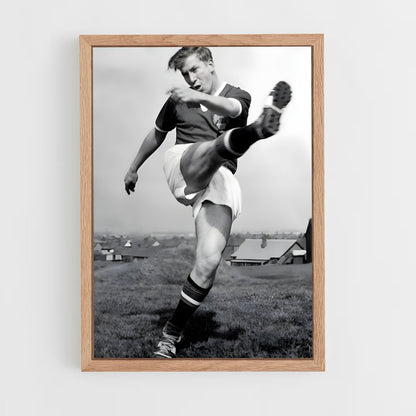 ap-bobby charlton-2 cadre Bois clair