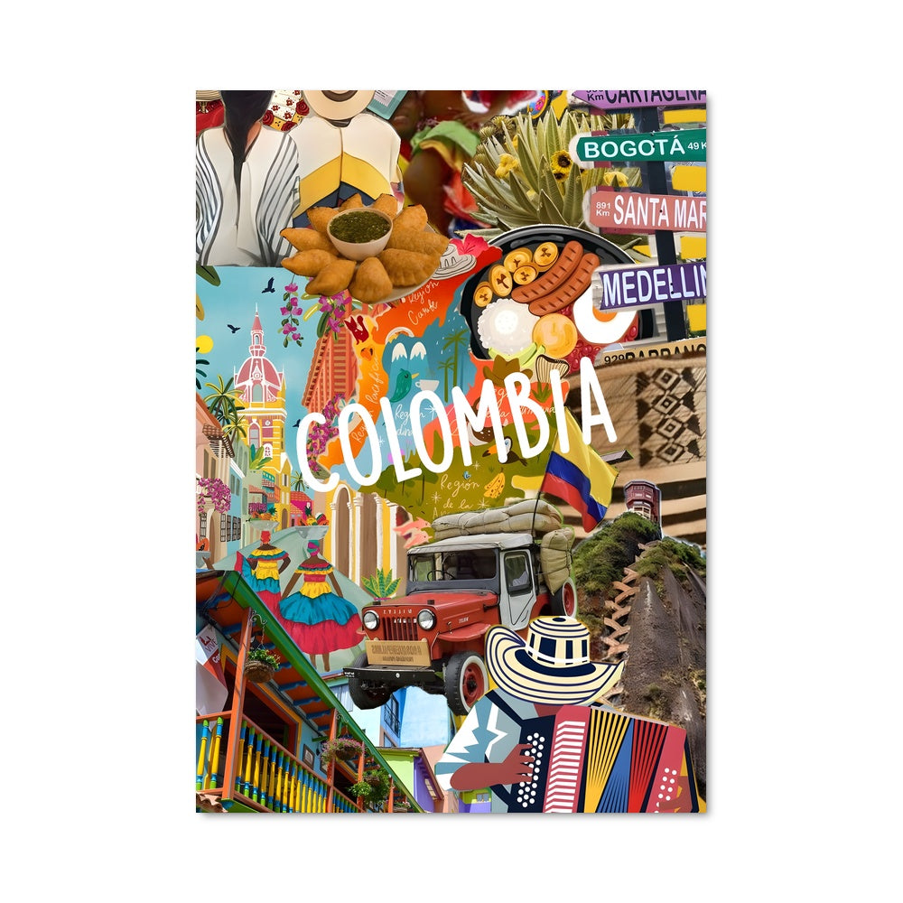 Poster Bogota Vibrante