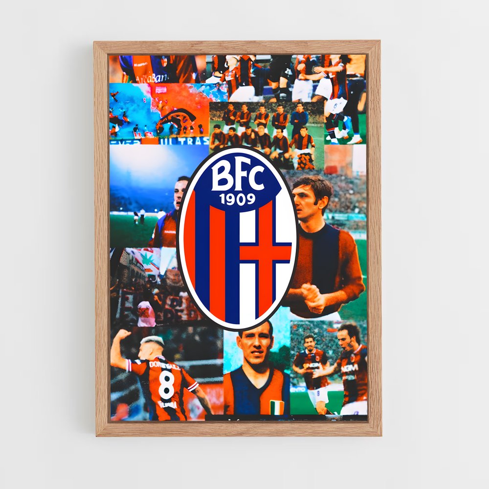 ap-bologna fc-9 cadre Bois clair