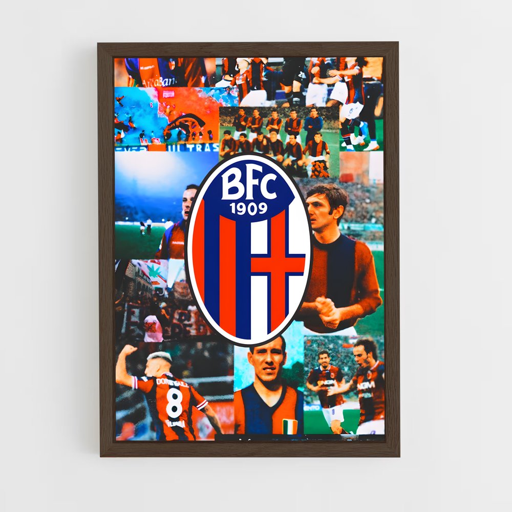 ap-bologna fc-9 cadre Bois foncé