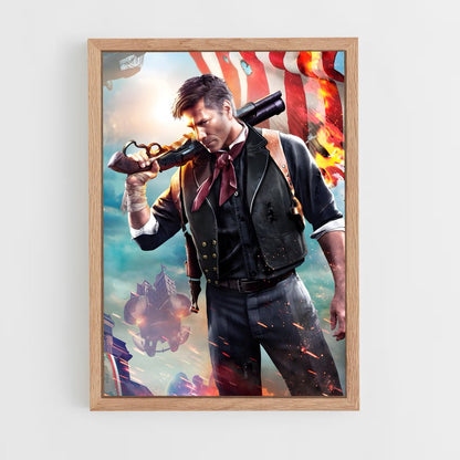 ap-booker dewitt-1 cadre Bois clair