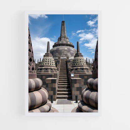 ap-borobudur-4 cadre Blanc