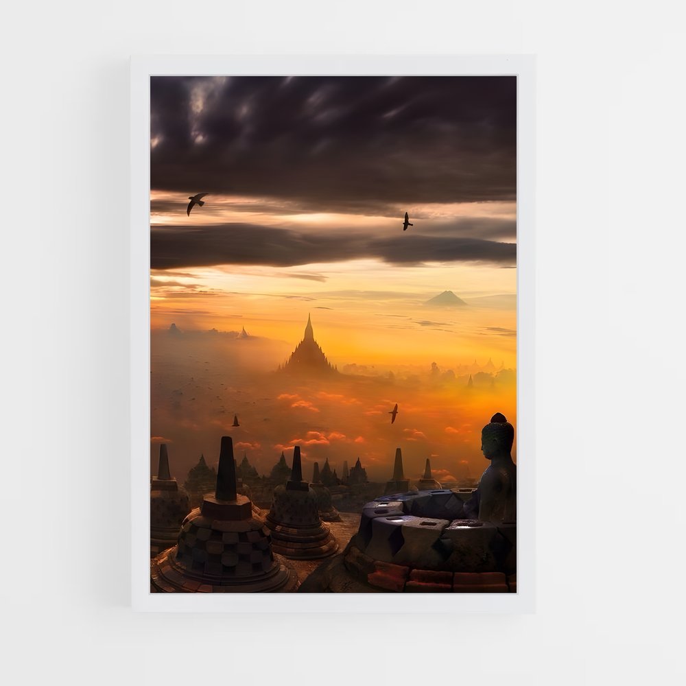 ap-borobudur-5 cadre Blanc
