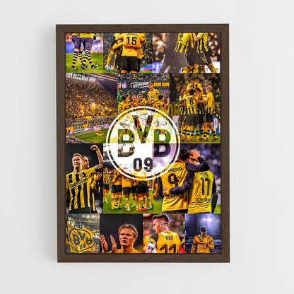 ap-borussia dortmund-2 cadre Bois foncé