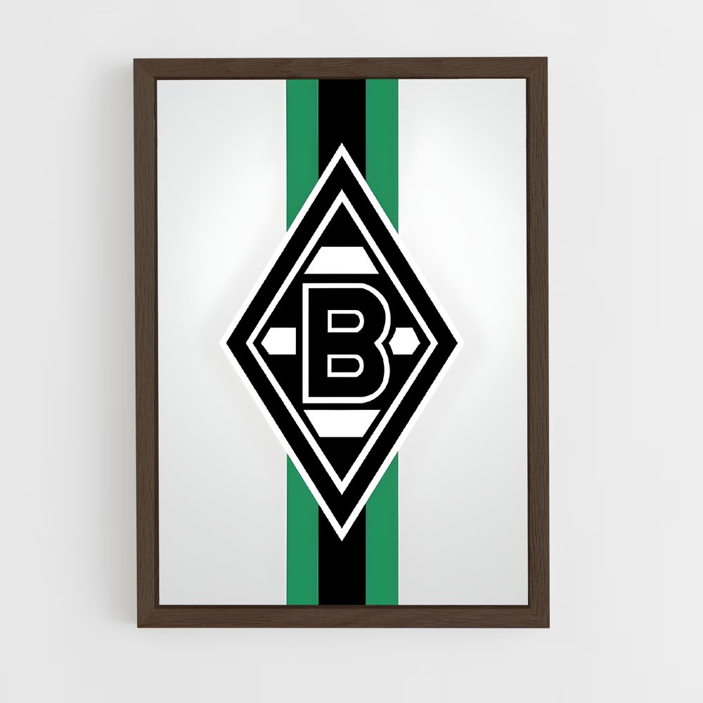 ap-borussia monchengladbach-1 cadre Bois foncé