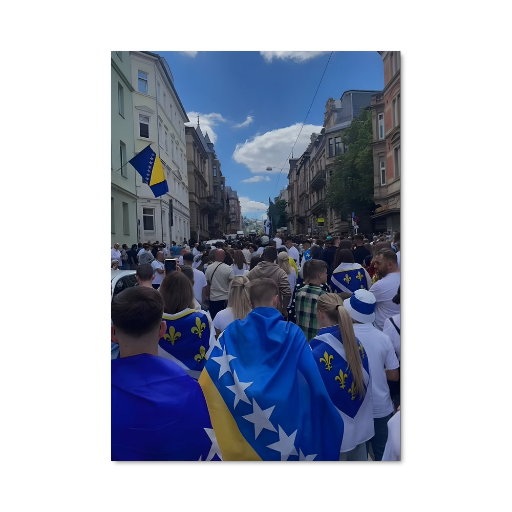 Poster Fierté Balkane