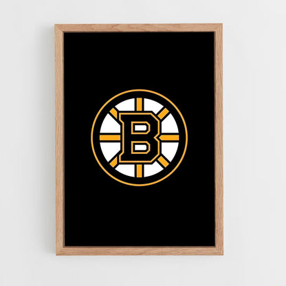 ap-boston bruins-2 cadre Bois clair