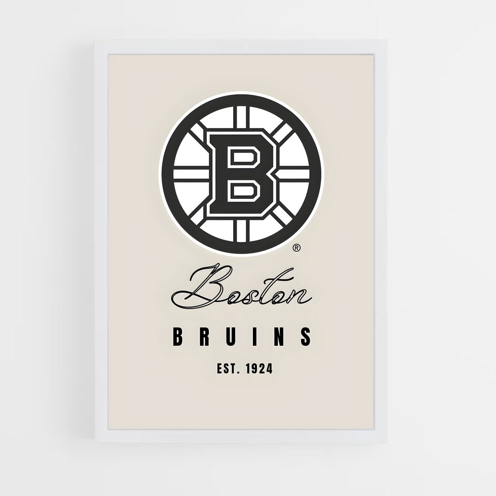 ap-boston bruins-5 cadre Blanc