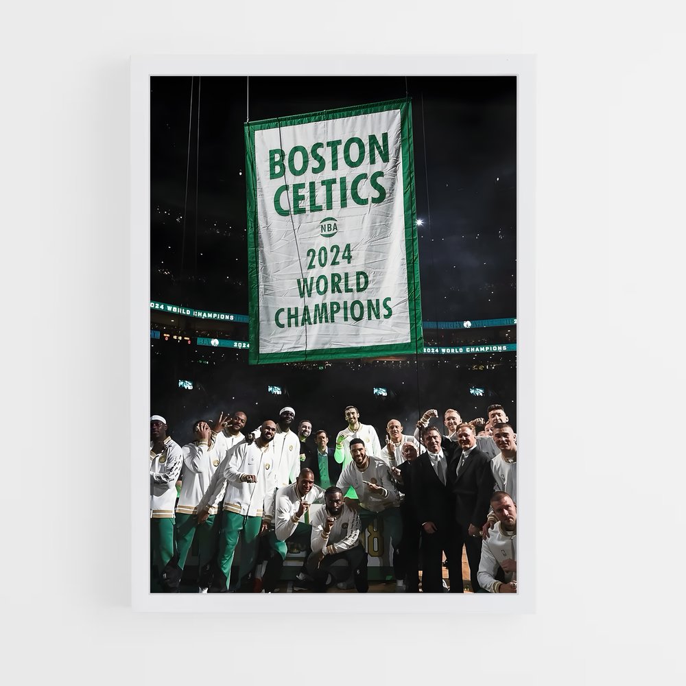 ap-boston celtics-5 cadre Blanc