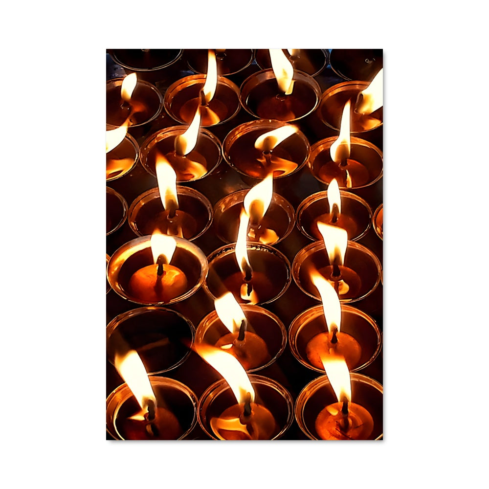 Poster Lumières de Boudhanath