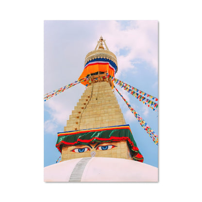 Poster Boudhanath en Fête