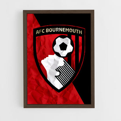 ap-bournemouth afc-4 cadre Bois foncé