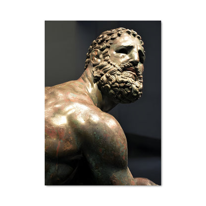 Poster Le Boxer Réfléchi