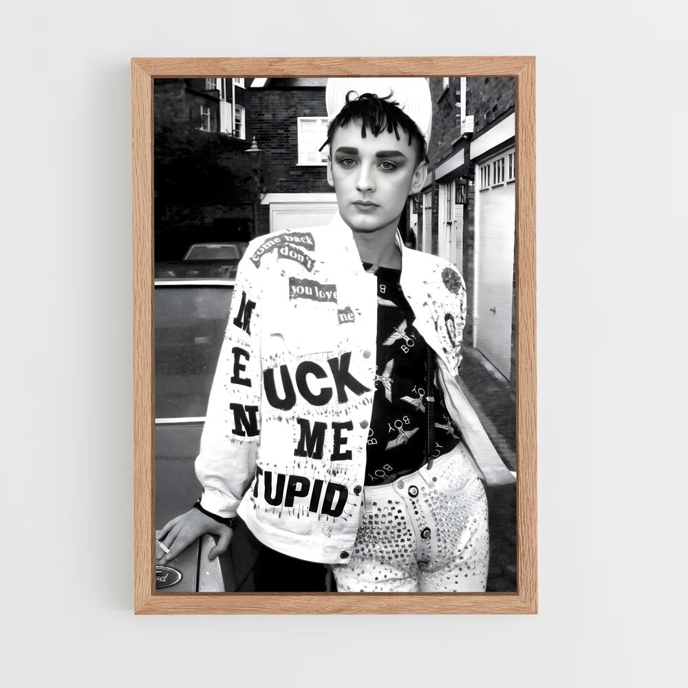 ap-boy george-1 cadre Bois clair