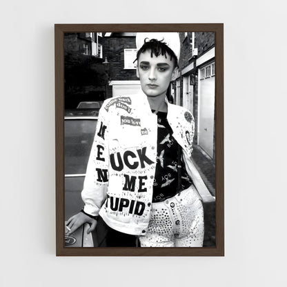 ap-boy george-1 cadre Bois foncé