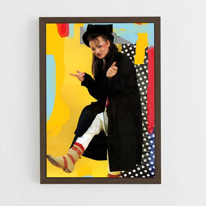 ap-boy george-2 cadre Bois foncé