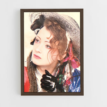 ap-boy george-6 cadre Bois foncé
