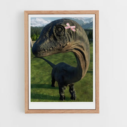 ap-brachiosaurus-1 cadre Bois clair