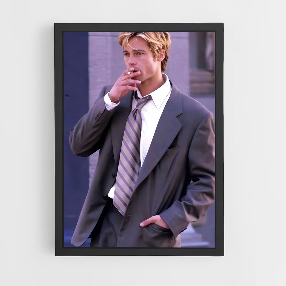ap-brad pitt-1 cadre Noir