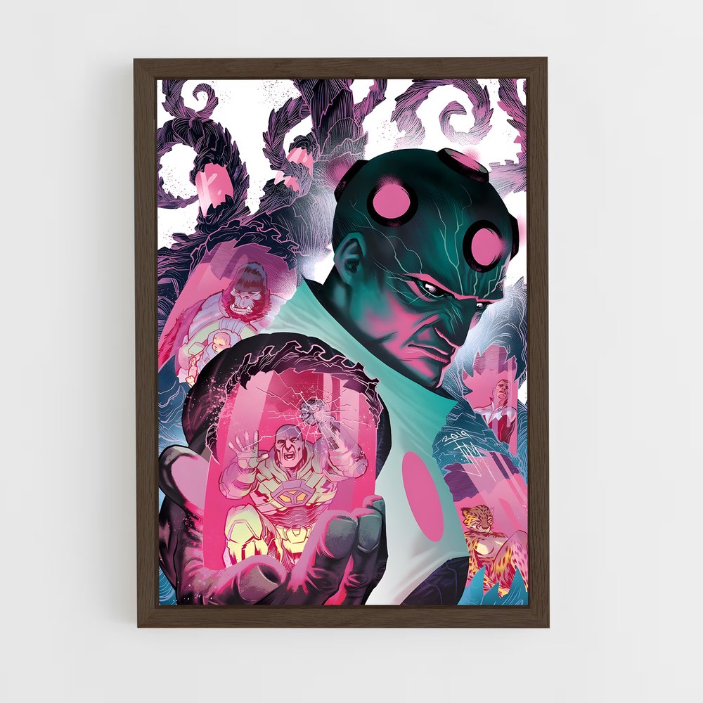 ap-brainiac-3 cadre Bois foncé