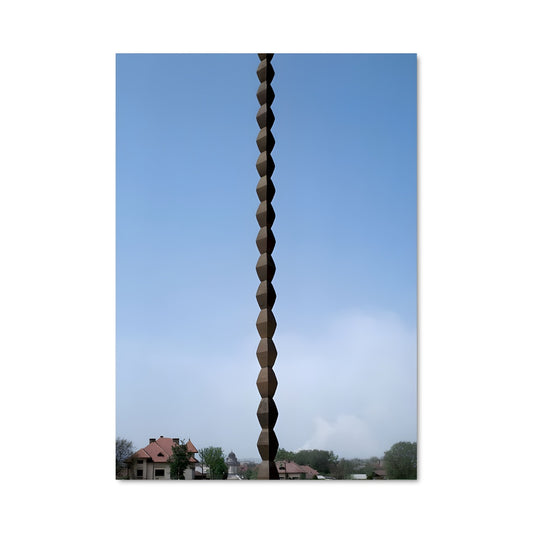 Poster Brancusi endless column 19802