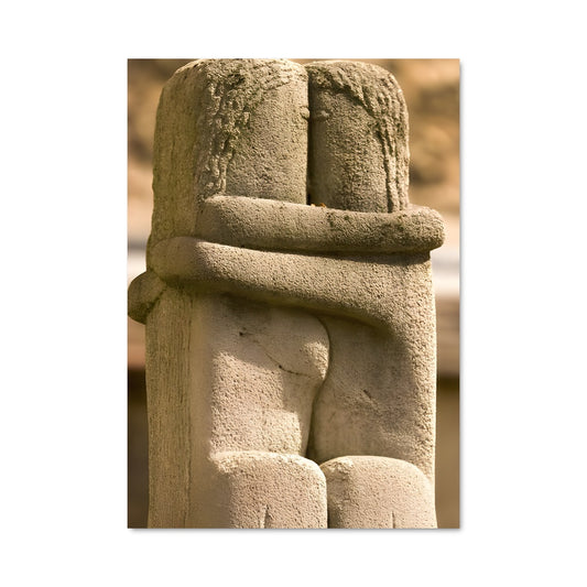 Poster Brancusi kiss 19812