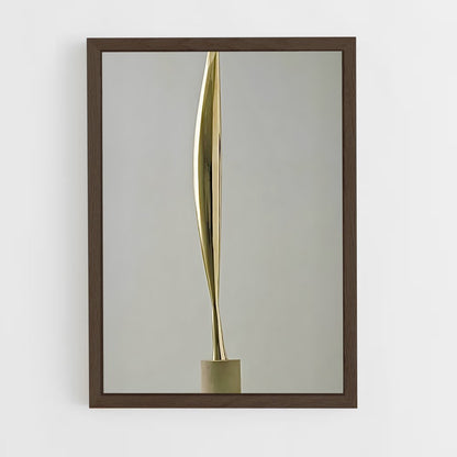 ap-brancusi bird in space-1 cadre Bois foncé