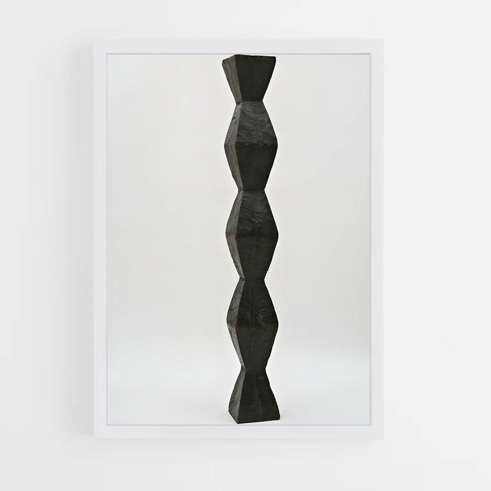 ap-brancusi endless column-2 cadre Blanc