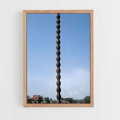ap-brancusi endless column-3 cadre Bois clair