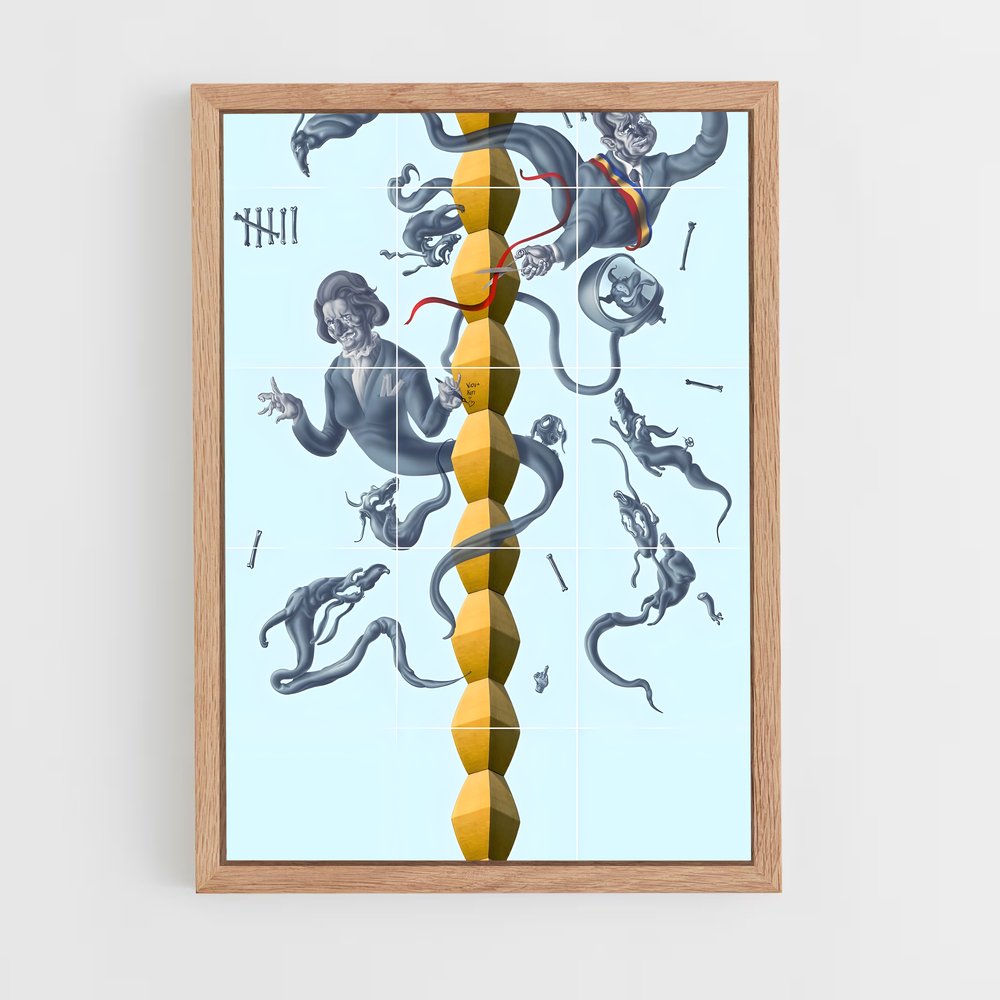 ap-brancusi endless column-5 cadre Bois clair