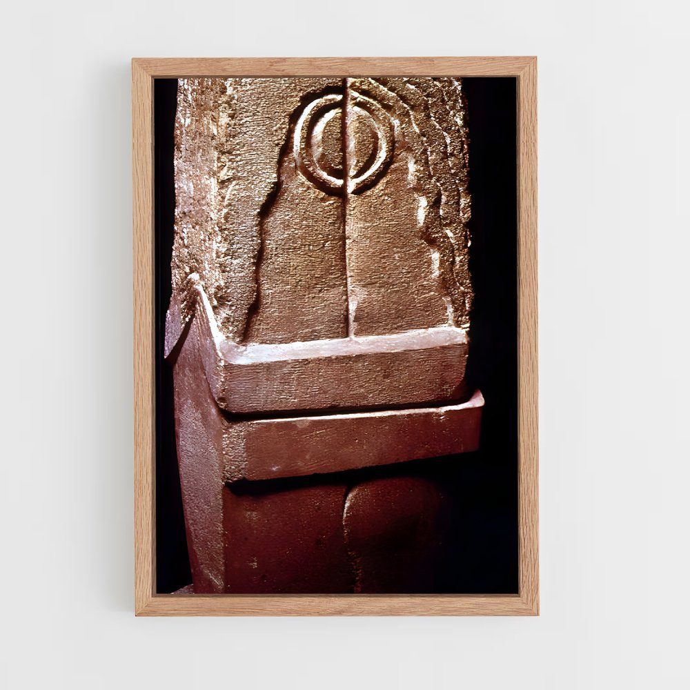 ap-brancusi kiss-8 cadre Bois clair