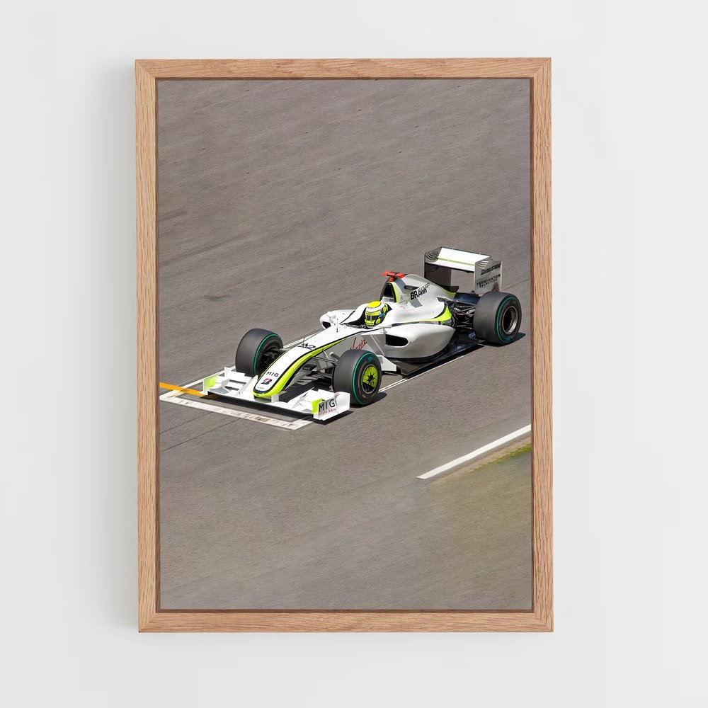 ap-brawn bgp 001-1 cadre Bois clair