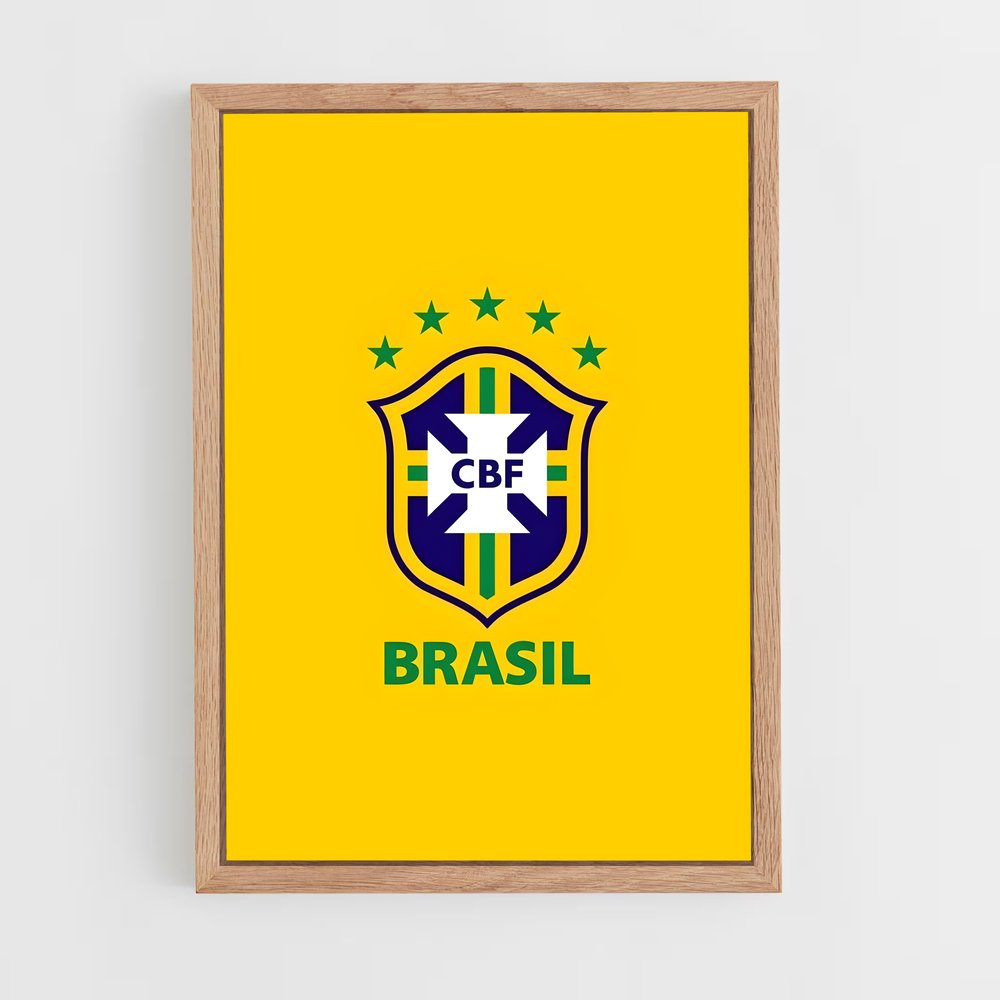 ap-brazil national football team-1 cadre Bois clair