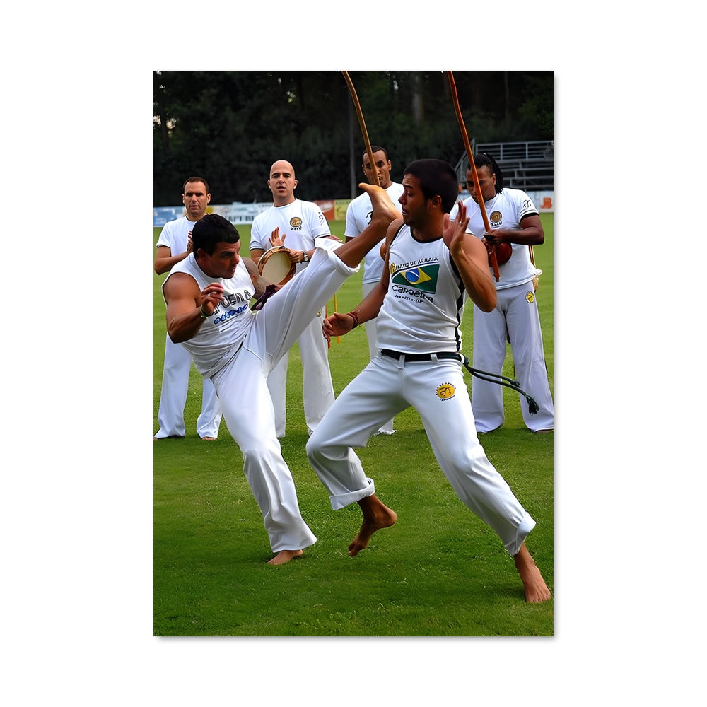 Poster Capoeira Warriors