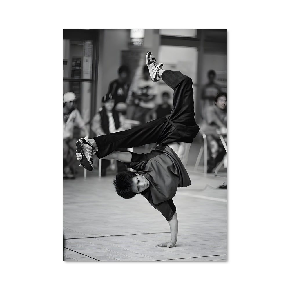 Poster Breakdance en Costume