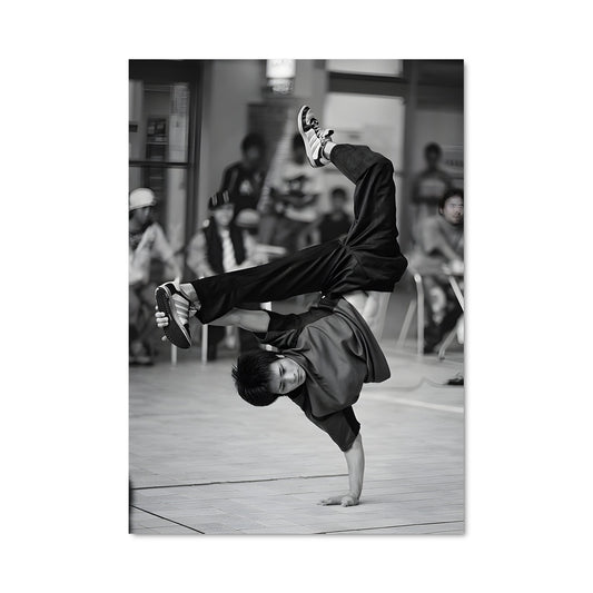 Poster Breakdance en Costume