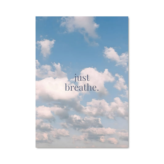 Poster Just Breathe