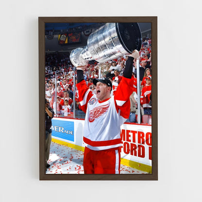 ap-brett hull-1 cadre Bois foncé