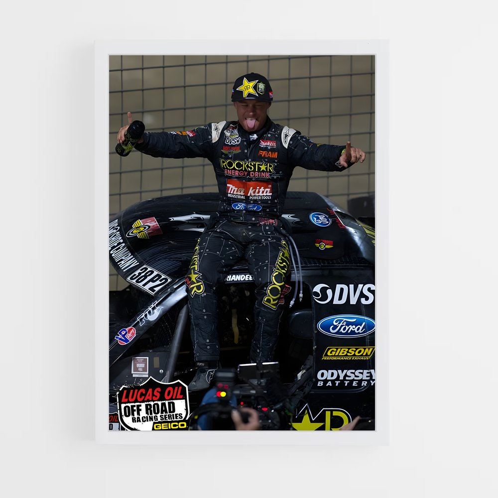 ap-brian deegan-7 cadre Blanc