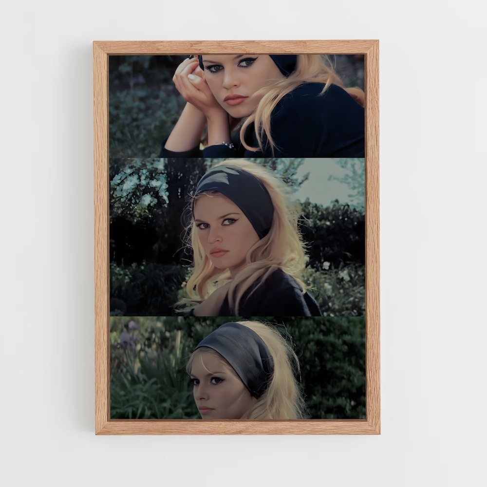 ap-brigitte bardot-5 cadre Bois clair