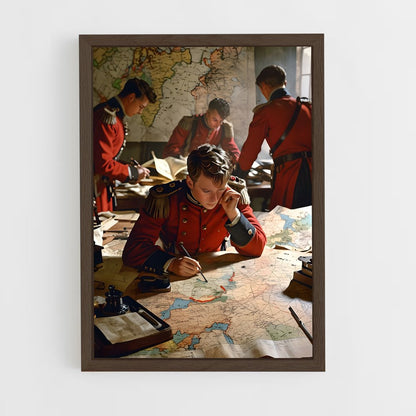 ap-british empire-4 cadre Bois foncé
