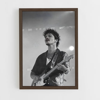 ap-bruno mars-1 cadre Bois foncé