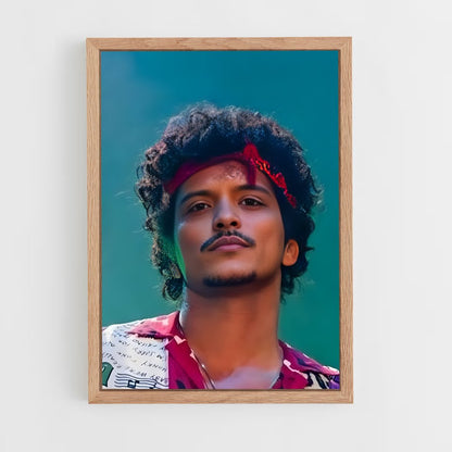 ap-bruno mars-6 cadre Bois clair