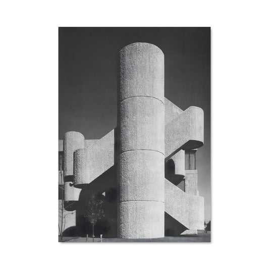 Poster Architecture Monochrome