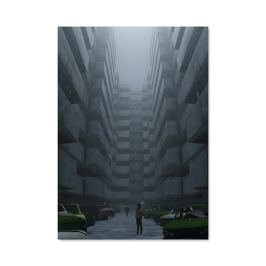 Poster Allée Sombre