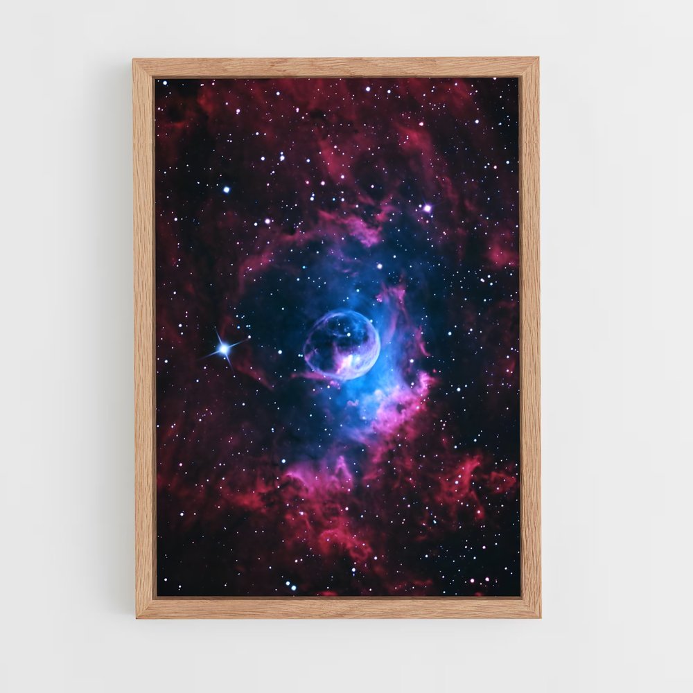 ap-bubble nebula-1 cadre Bois clair