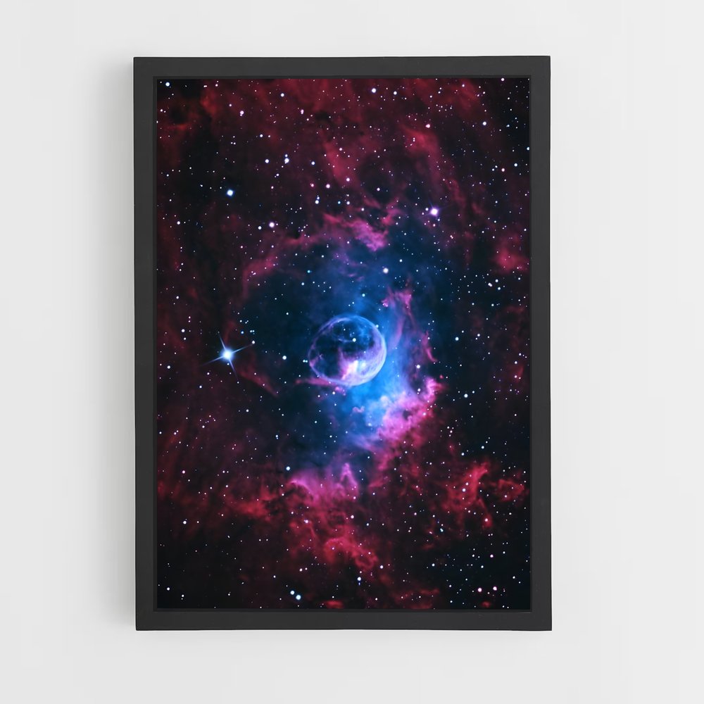 ap-bubble nebula-1 cadre Noir